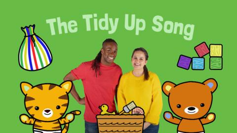 Sing along with CBeebies The Baby Club's Nigel, Giovanna and Baby Bear.