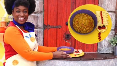 Click to watch how to make the Dragon Dahl recipe from Big Cook Little Cook.