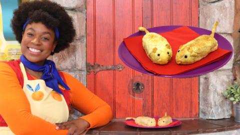 Click to find out how to make the veggie rat rolls recipe from Big Cook Little Cook.