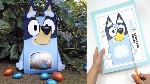 Bluey Easter Egg Holder