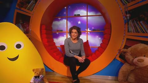 Click to watch Alex Polizzi read Recipe for a Story for CBeebies Bedtime Stories.