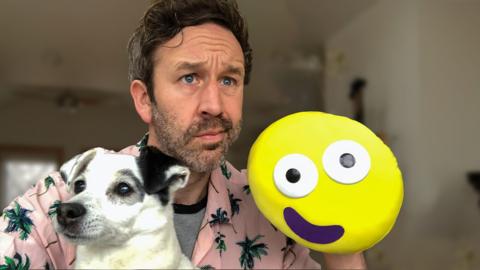 Click to watch Chris O'Dowd read Octopants for CBeebies Bedtime Stories.