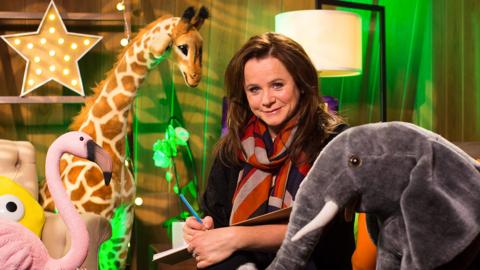 Click to watch Emily Watson read Lost For Words for CBeebies Bedtime Stories.