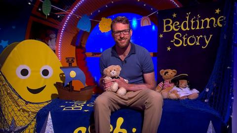 Click to watch JJ Chalmers read What Happened to You for CBeebies Bedtime Stories.