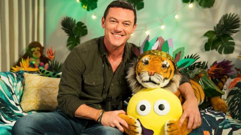 Click to watch Luke Evans read The Secret Life of a Tiger for CBeebies Bedtime Stories.