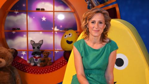 Click to watch Nicola Stephenson read Sally's Secret and the Scary Something for CBeebies Bedtime Stories.