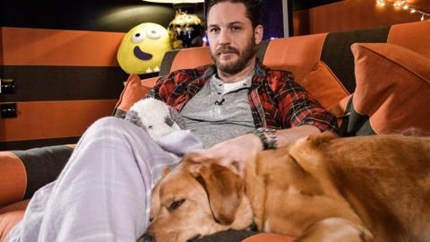 Click to watch Tom Hardy read Fleabag for CBeebies Bedtime Stories.