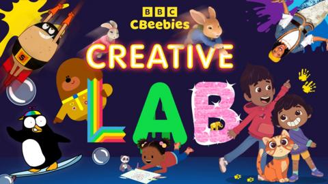 Play CBeebies art game online