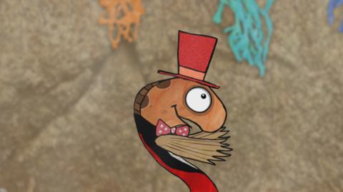 Bertrum the butterfish from Old Jack's Boat: Rockpool Tales