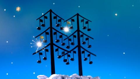 Two Music Trees from The Clangers