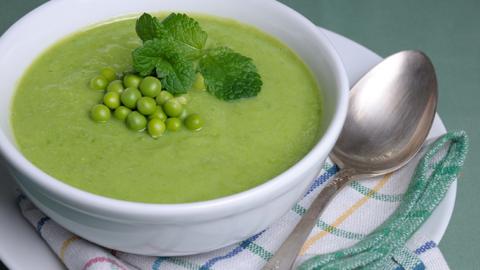 Pea and Mint Soup