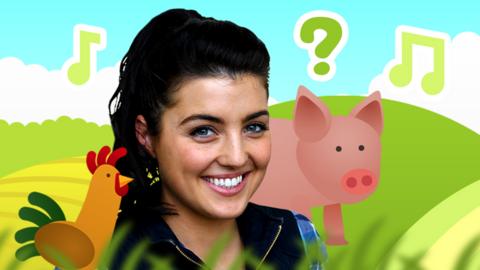 Help Storm find out which animals are making noises on the farm.