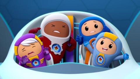 Go Jetters in the vroomster