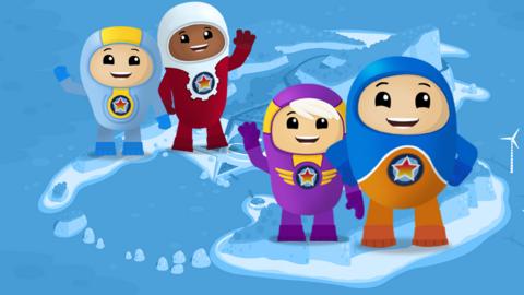 Go Jetters Hero Academy Game on CBeebies