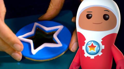 Go Jetters Star Biscuit and Lars