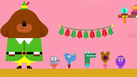 Hey Duggee's Christmas song: Deck the Halls