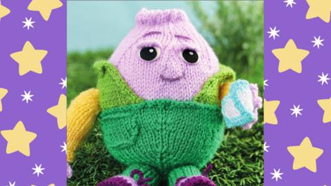 Mr Onion: Moon and Me Knitting and Crochet Patterns