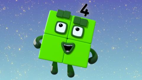 Numberblocks number 4