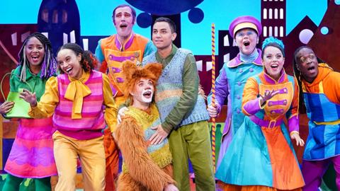 Sing the Christmas in London Song from CBeebies Panto