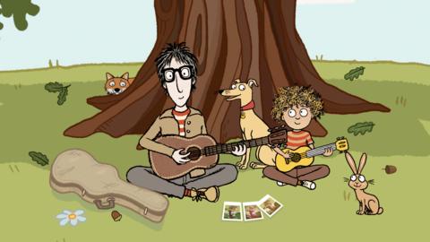 Click to watch Nick Cope's Popcast song about the old oak tree.