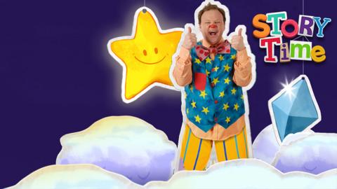 Mr Tumble sings Twinkle Twinkle Little Star.