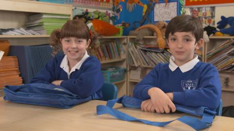 Topsy and Tim in school