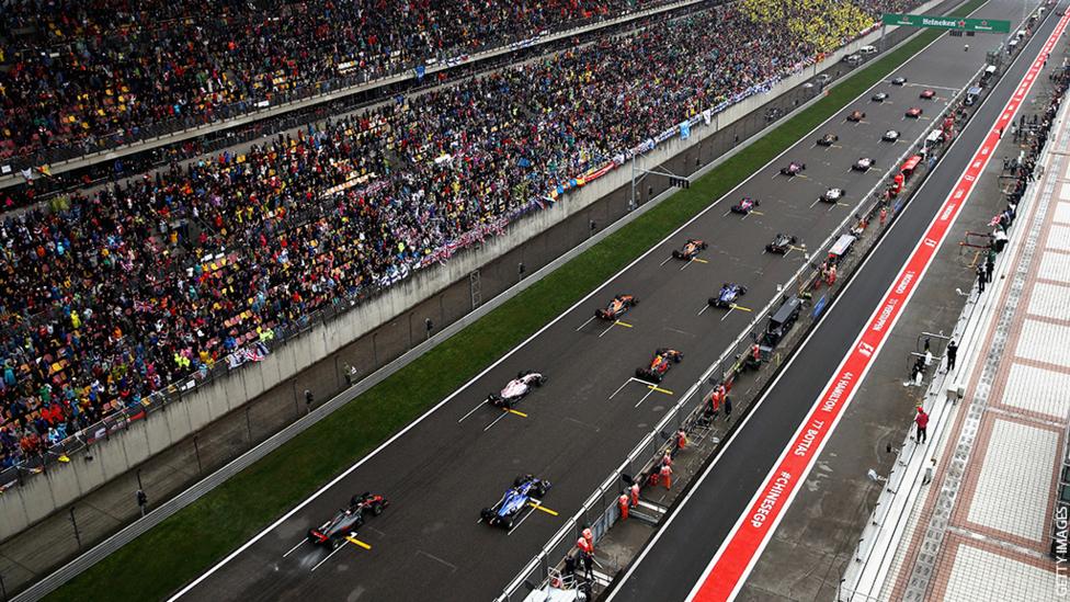 BBC Sport F1 guide images