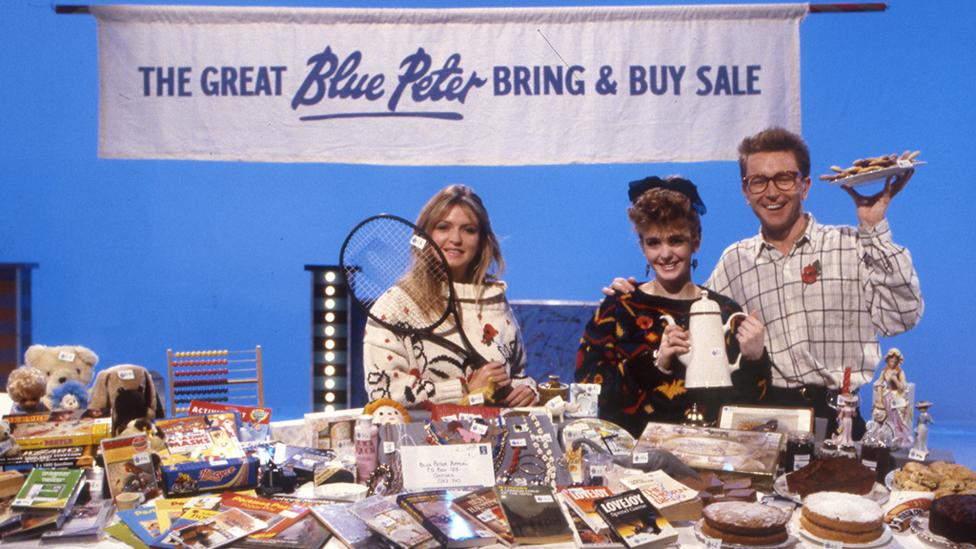 A Bring and Buy Sale from the 1980s.