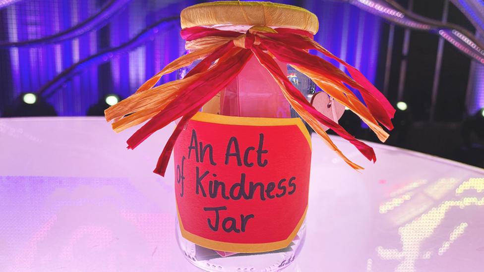 An acts of kindess jar.