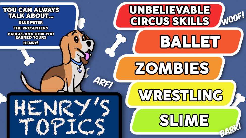 Topics: Unbelievable circus skills, Ballet, Zombies, Wrestling, Slime