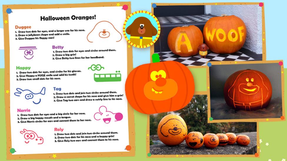 Hey Duggee Pumpkin Design Ideas CBeebies