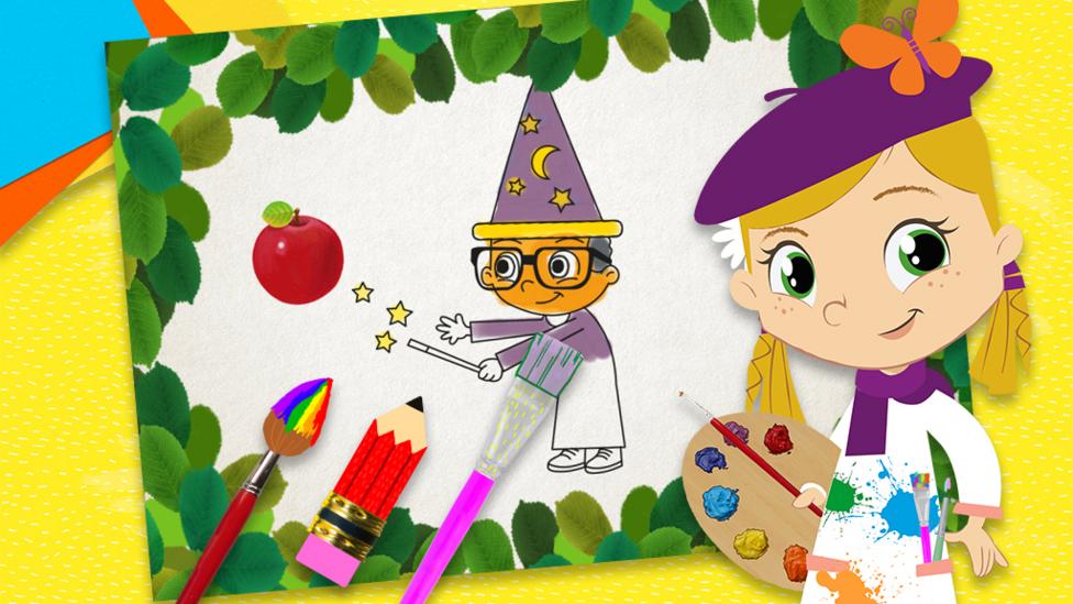 Make an Apple Tree House picture CBeebies