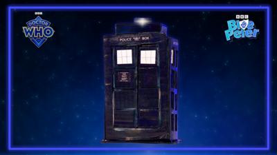 Blue Peter - Make a Doctor Who TARDIS book nook