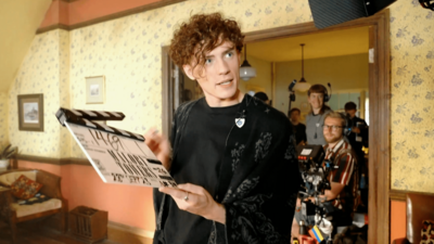 Blue Peter - Joel goes BTS at Malory Towers
