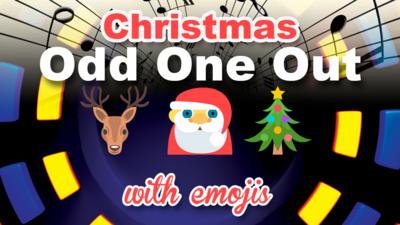 CBBC Official Chart Show - Quiz: Christmas emoji odd one out