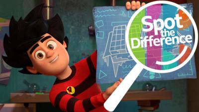 Dennis and Gnasher Unleashed - Spot The Difference: Dennis and Gnasher