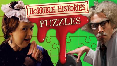 Horrible Histories - Try these puzzles that made history