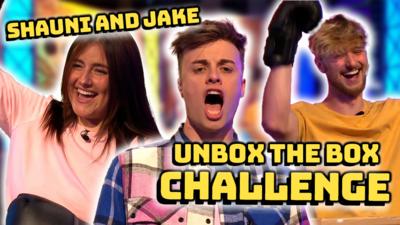 Saturday Mash-Up! - Shauni and Jake unbox the box challenge!