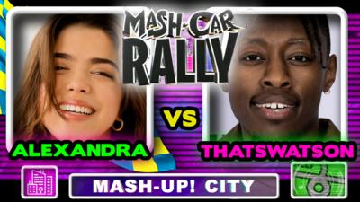 Saturday Mash-Up! - Mash-Car Rally with Alexandra Chaves and ThatsWatson