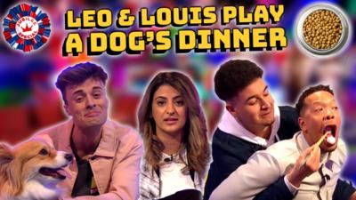 Saturday Mash-Up! - Leo and Louis Play Dog's Dinner!