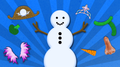 CBBC - Build your own snowman