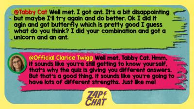 ZAPCHAT: My Spirit Animal - CBBC - BBC ZAPCHAT: My Spirit Animal - CBBC - BBC