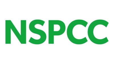 NSPCC logo.