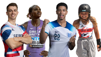 Max Whitlock, Dina Asher-Smith, Jude Bellingham and Sky Brown