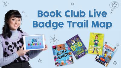 Blue Peter - The Book Club Live Badge Trail