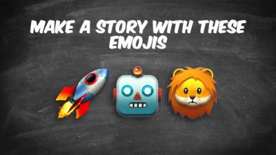 Emoji stories | Can you make a story using these emojis? - CBBC - BBC