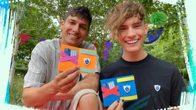 Blue Peter - Make a magic wallet for your BP card