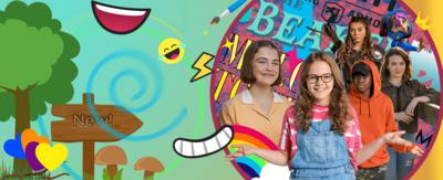 Characters from varioius CBBC Shows such as The Beaker Girls and Mystic are available as stickers in this Creative Lab update.