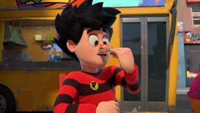 Dennis and Gnasher Unleashed - Dennis is in a prank war