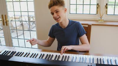 Friday Download - Harvey's piano practice